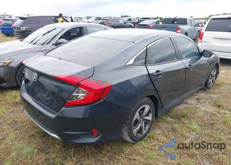 2020 Honda Civic Lx из США, поврежденный, VIN 2HGFC2F63LH521532
